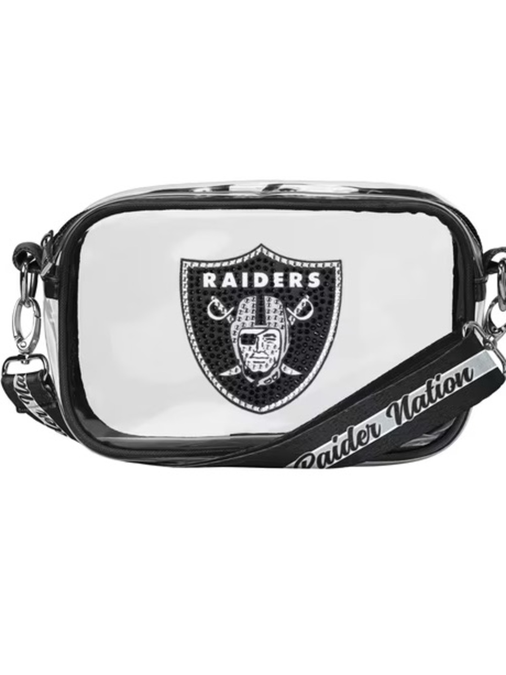 Las Vegas Raiders Officially licensed Clear Crossbody Bag